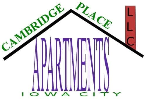 Cambridge Place Apartments logo – apartment rentals in Iowa City